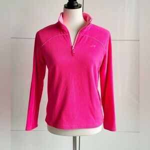 C9 by Champion Pink 1/4 Zip Fleece Jacket Size Youth XL